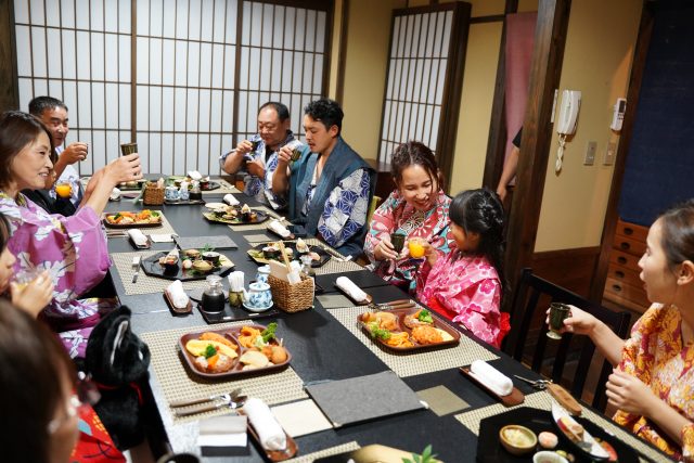 旅館を丸ごと楽しむ贅沢！家族だけの特別な時間を演出