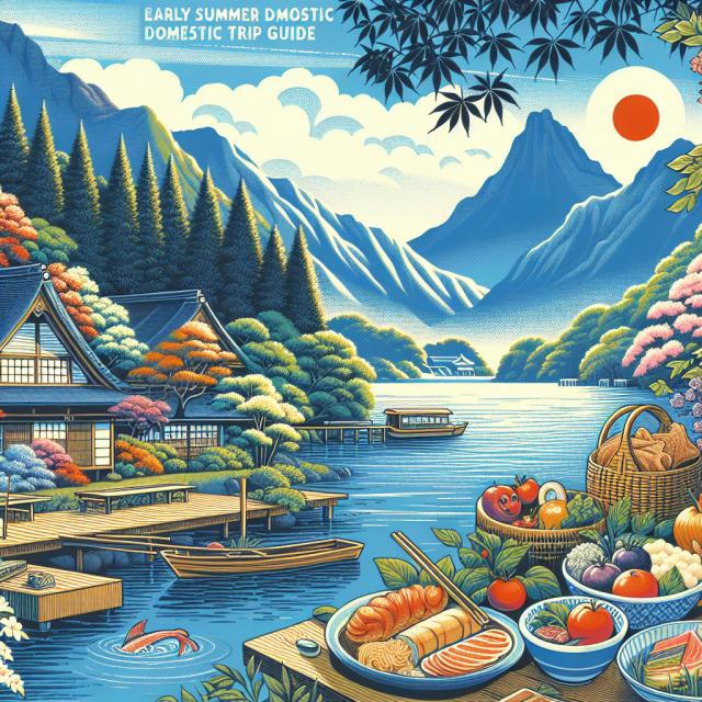 絶景と美食：伊豆を巡る初夏の日本旅ガイド