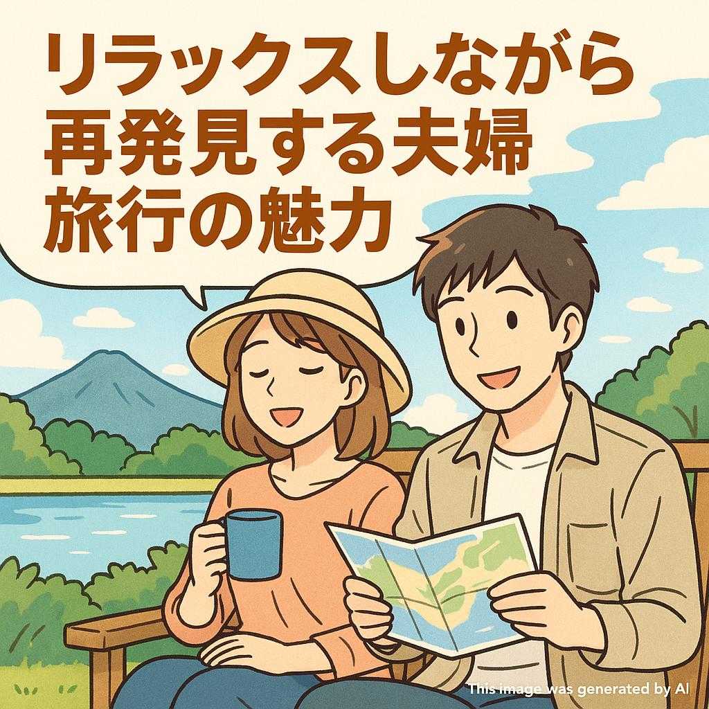 リラックスしながら再発見する夫婦旅行の魅力