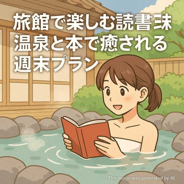 旅館で楽しむ読書三昧：温泉と本で癒される週末プラン