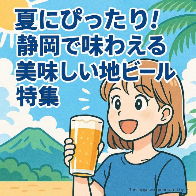 夏にぴったり！静岡で味わえる美味しい地ビール特集