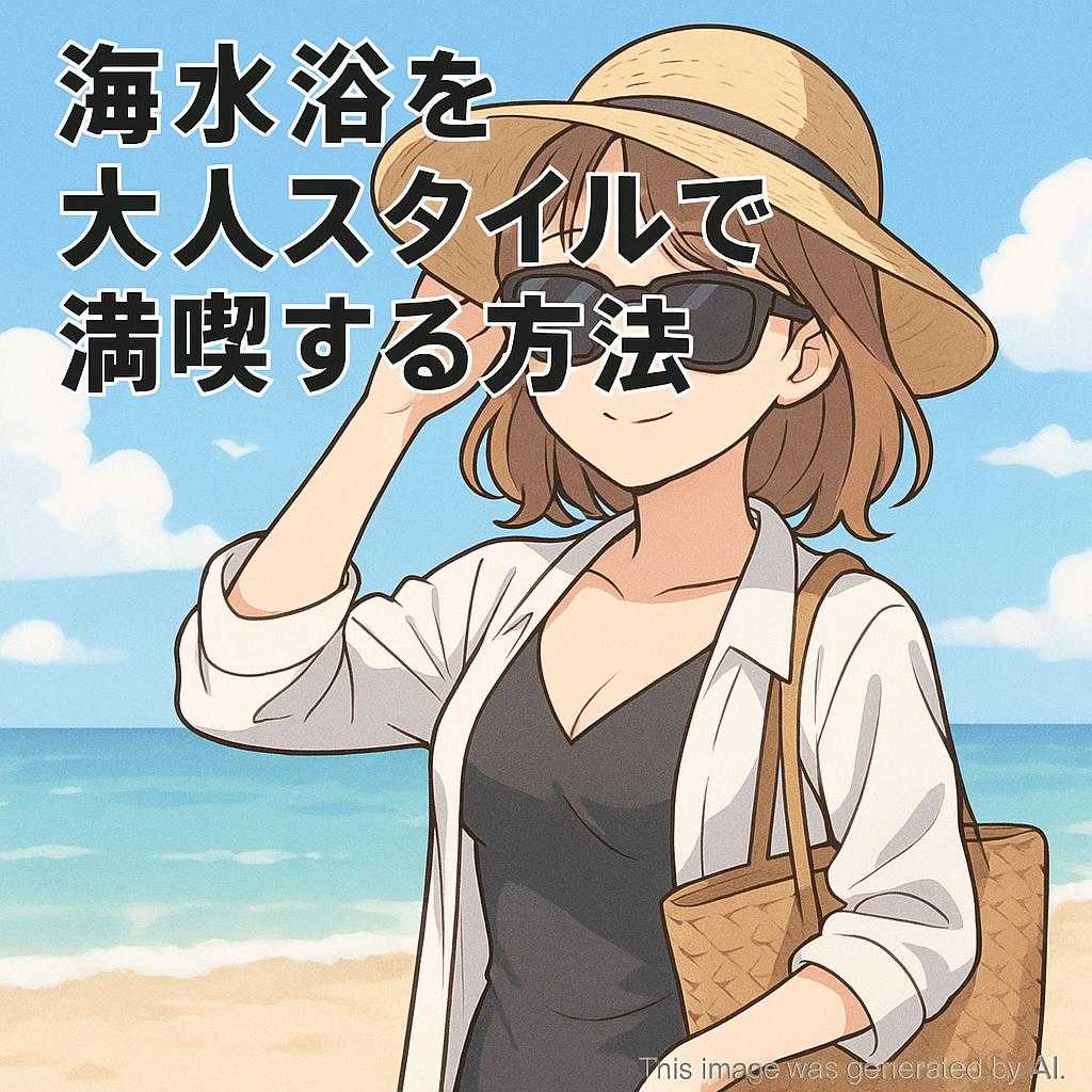 海水浴を大人スタイルで満喫する方法