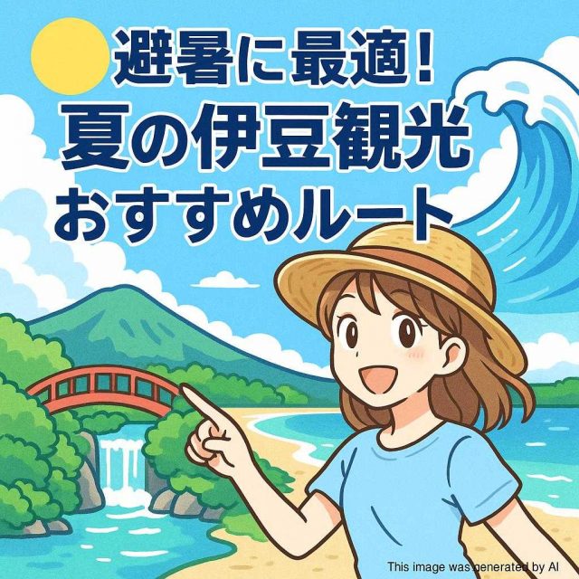 避暑に最適！夏の伊豆観光おすすめルート