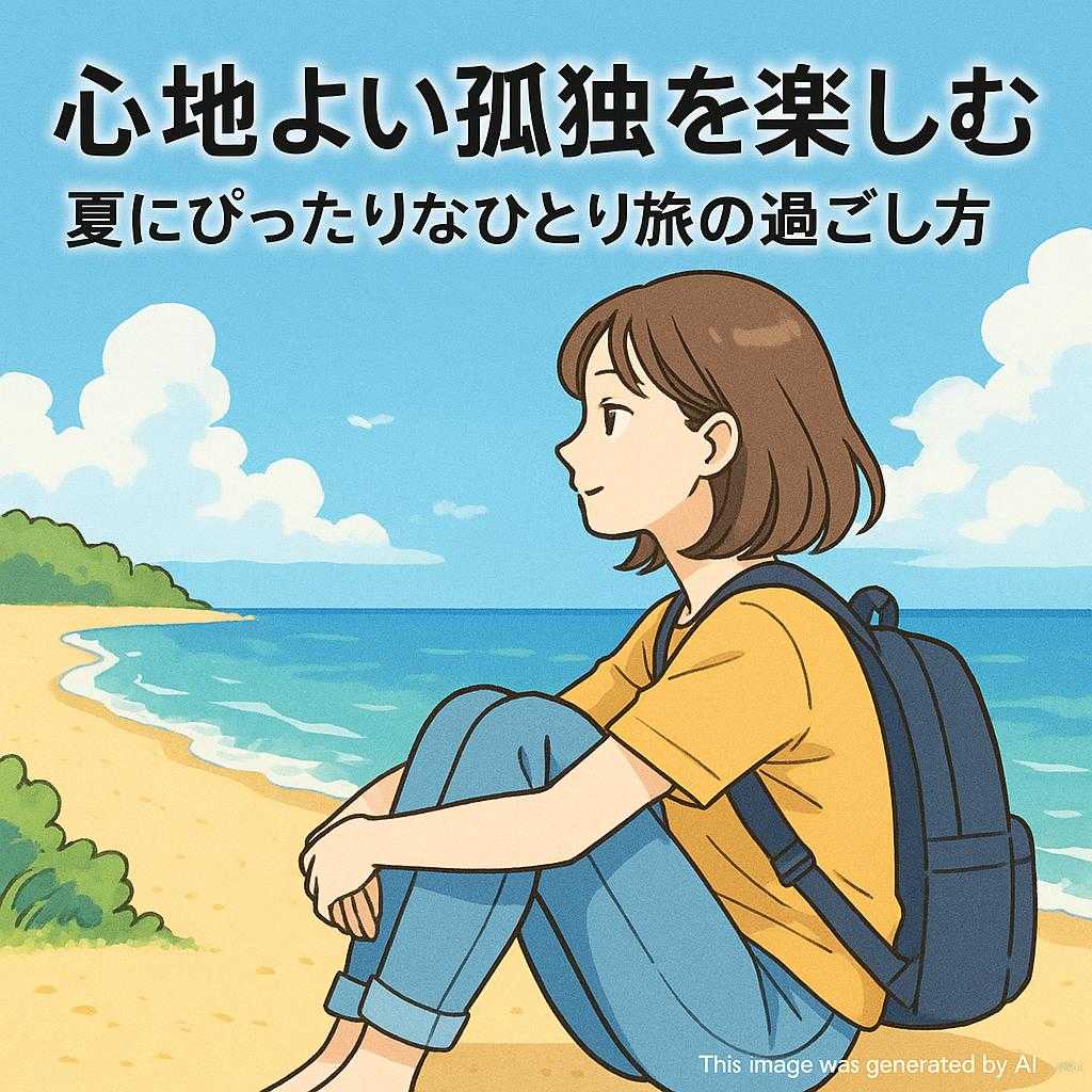 心地よい孤独を楽しむ: 夏にぴったりなひとり旅の過ごし方