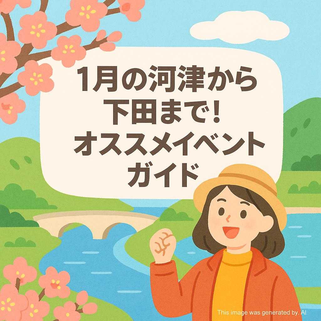 1月の河津から下田まで！オススメイベントガイド