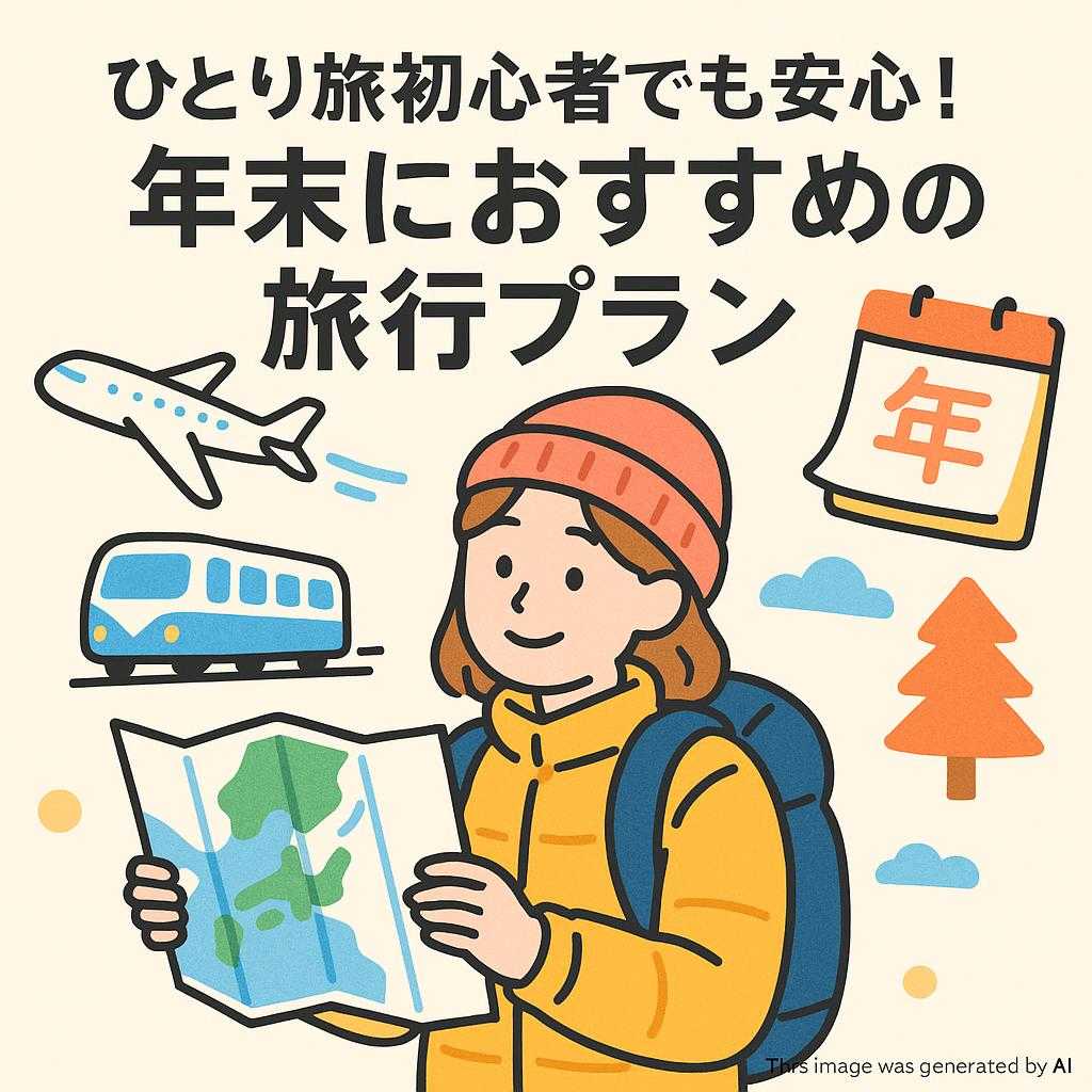 ひとり旅初心者でも安心！年末におすすめの旅行プラン