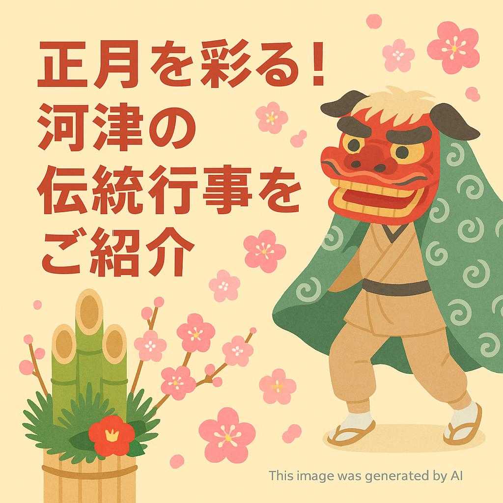 正月を彩る!河津の伝統行事をご紹介