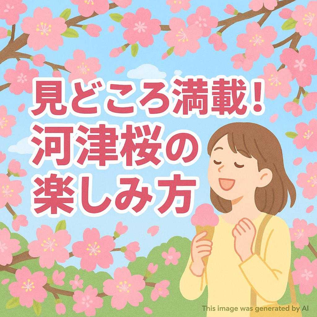 見どころ満載!河津桜の楽しみ方