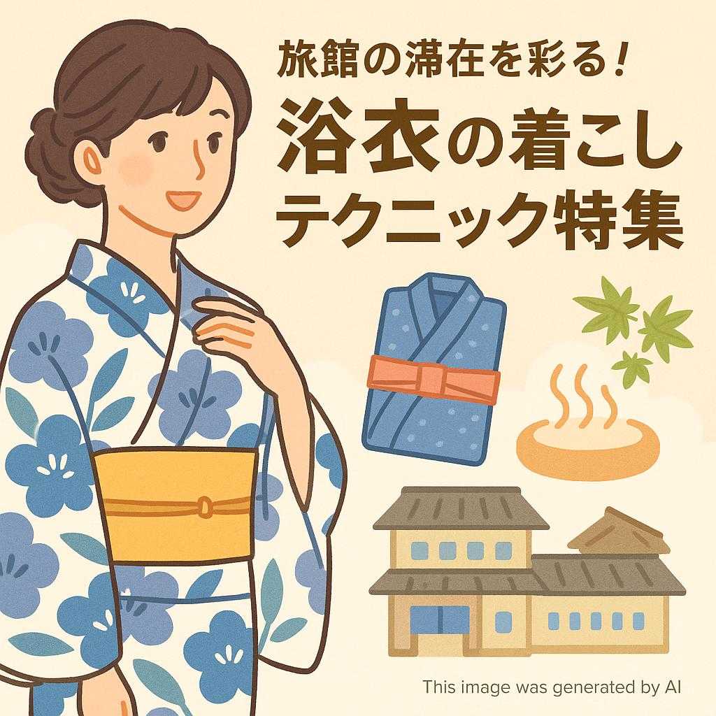 旅館の滞在を彩る！浴衣の着こなしテクニック特集