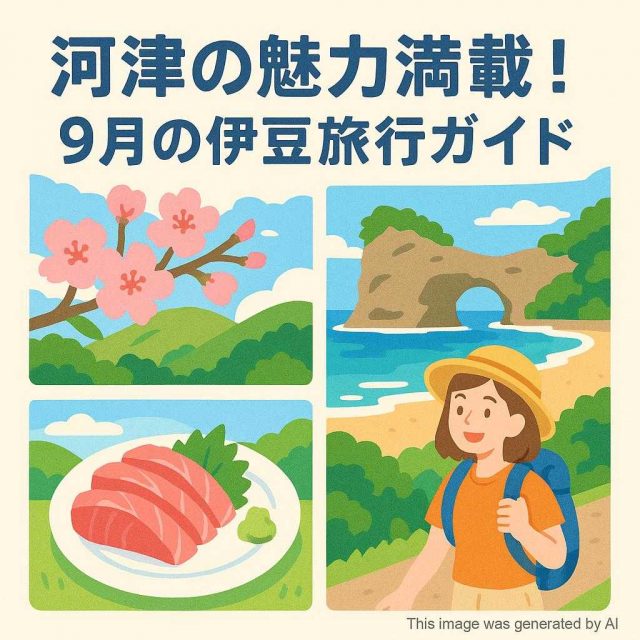 河津の魅力満載！9月の伊豆旅行ガイド