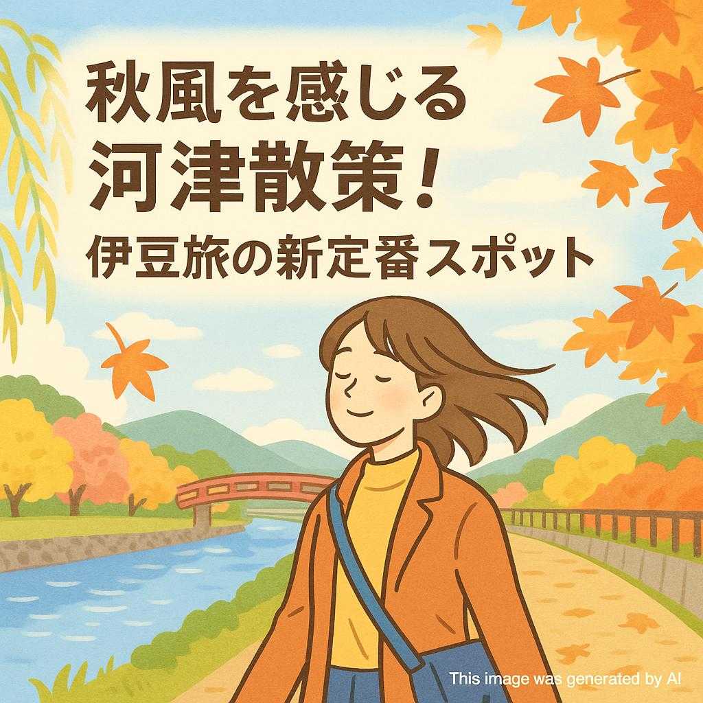 秋風を感じる河津散策！伊豆旅の新定番スポット
