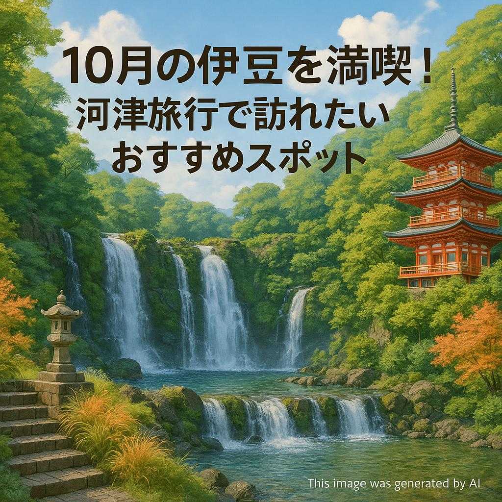 10月の伊豆を満喫!河津旅行で訪れたいおすすめスポット