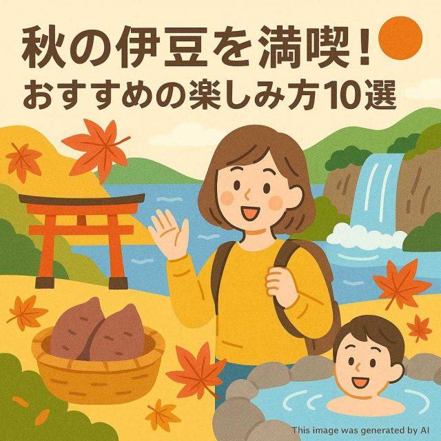 秋の伊豆を満喫！おすすめの楽しみ方10選